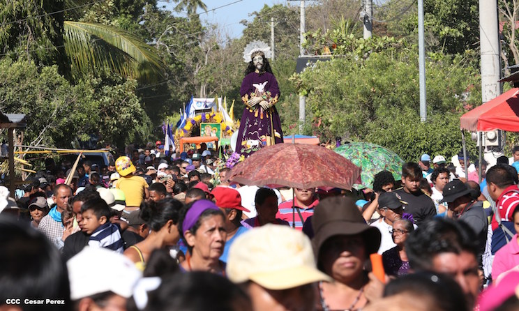 Carretas peregrinas de Jes&uacute;s del Rescate llegan a Popoyuapa